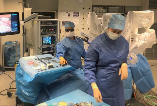 In de ‘RATS’! Eerste robot-geassisteerde operatie voor longkanker in AZ Nikolaas