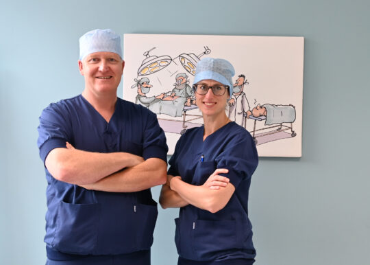 Dienst Gynaecologie past nieuwe operatietechniek toe: vaginal natural orifice transluminal endoscopic surgery (vNOTES)